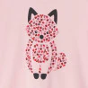 Baby girl's pink nature print T-shirt