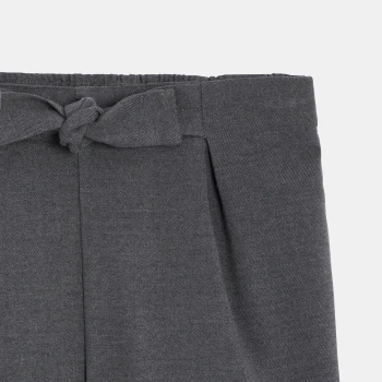 Girl's elegant grey shorts