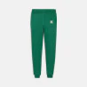 Baby boy's green fleece joggers