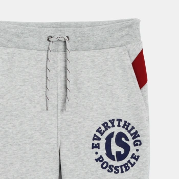 بنطلون رياضي صوف رمادي للأولاد