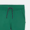 Baby boy's green fleece joggers