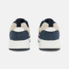 Boy's blue running dad shoes with laces and Velcro