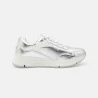 Girl's grey running trainers