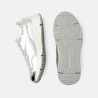 Girl's grey running trainers