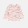 Baby girl's floral cotton blouse