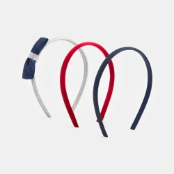 طوق شعر رفيع للفتيات (محموعة من 3).