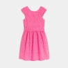 فستان أنيق بدون أكمام باللون الوردي للفتيات فستان أنيق بدون أكمام باللون الوردي للفتيات