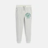 Boy's grey joggers with slogan
