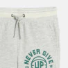 Boy's grey joggers with slogan