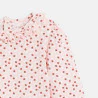 Baby girl's floral cotton blouse