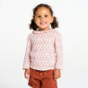 Baby girl's floral cotton blouse