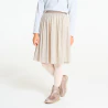 Girl's shiny glitter pleated skirt