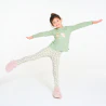 Girl's scooter motif jersey 2-piece pyjamas