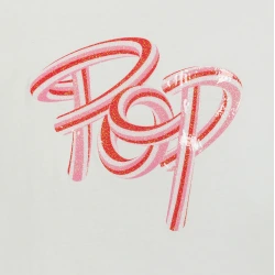 تيشيرت مزين بعبارة بوب،...