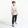 Boy's white music T-shirt
