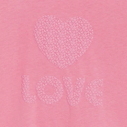 تيشيرت مزين بعبارة LOVE،...