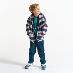 Boy's blue relaxed trousers