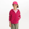 Girl's pink hooded sweatshirt