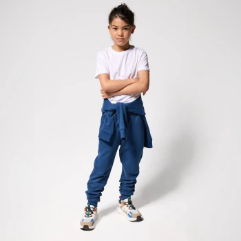 بنطال رياضي من الصوف باللون الأزرق للأولاد